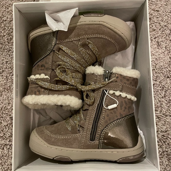Geox toddler girls Jay J boot. Size 8 us EU 24. NIB - Picture 3 of 8
